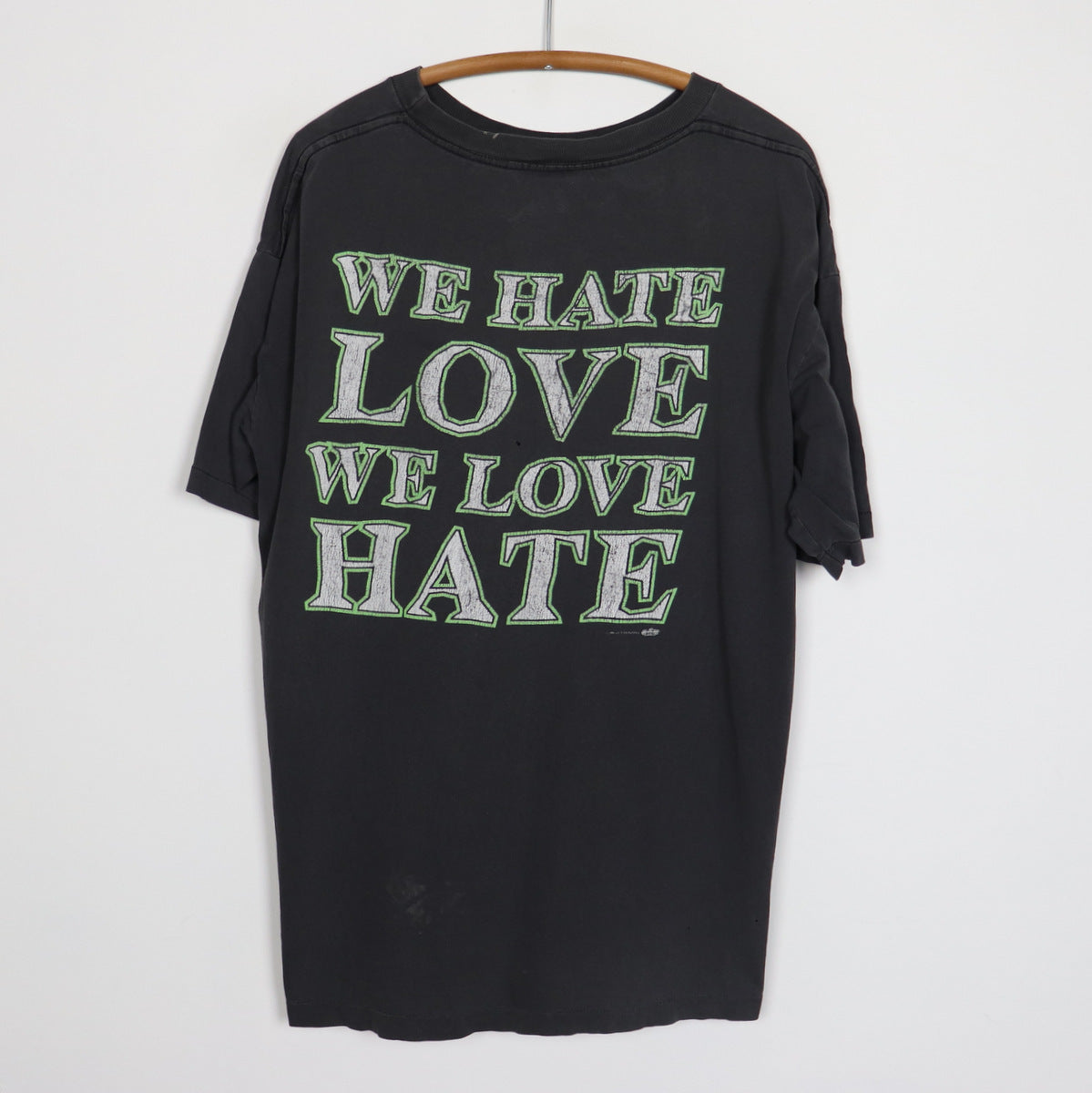 1995 Marilyn Manson We Hate Love Shirt | Authentic Vintage Hat