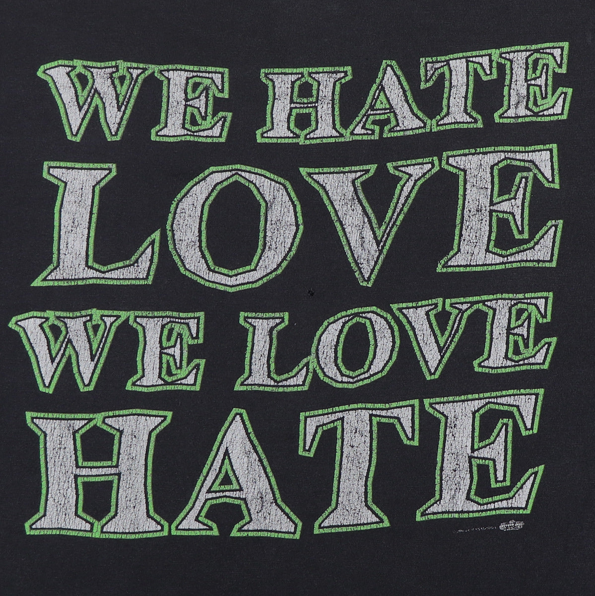 1995 Marilyn Manson We Hate Love Shirt | Authentic Vintage Hat