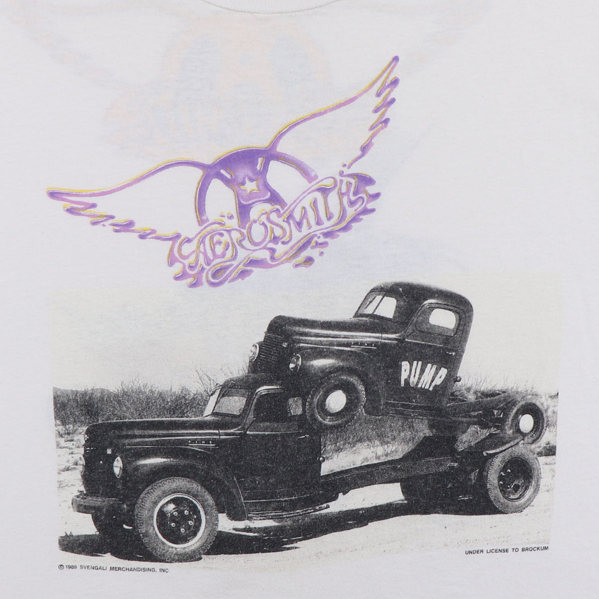 1989 Aerosmith Pump Shirt | Authentic Vintage Tee – WyCo Vintage
