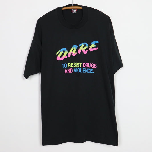 1980s Dare Drug Abuse Resistance Education Shirt