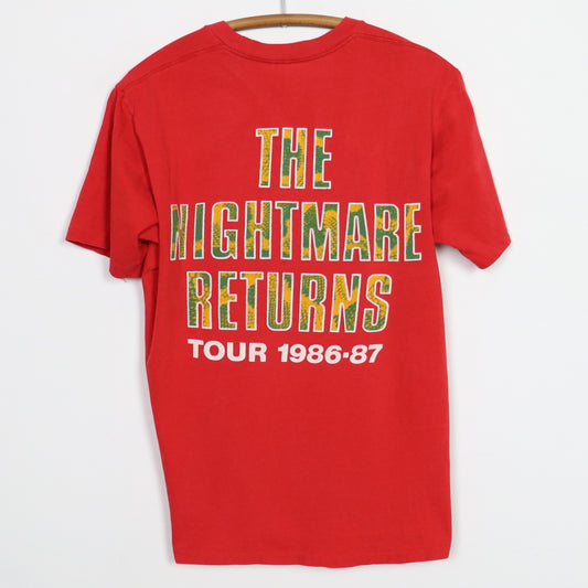 1986 Alice Cooper The Nightmare Returns Tour Shirt
