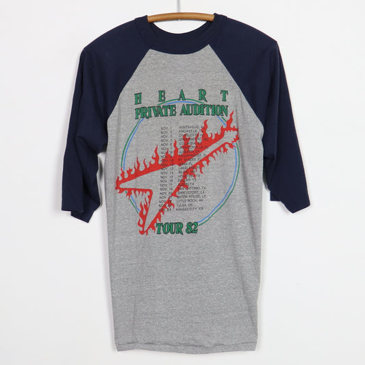1982 Heart City's Burning Private Audition Tour Jersey Shirt