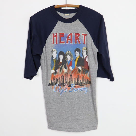 1982 Heart City's Burning Private Audition Tour Jersey Shirt