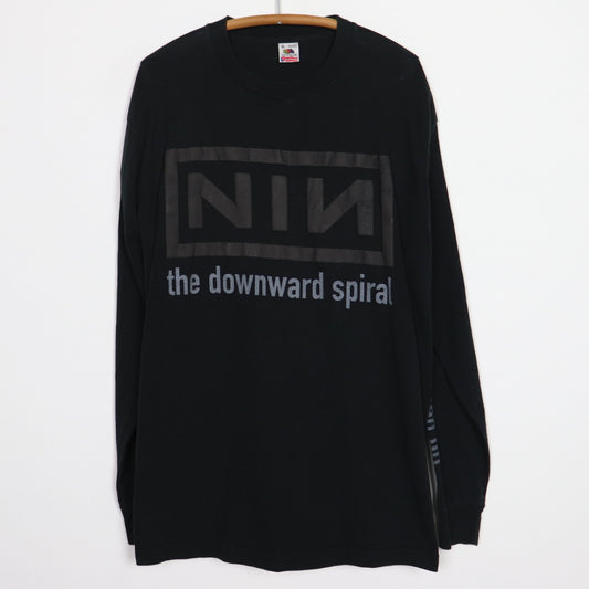1994 Nine Inch Nails Downward Spiral Self Destruct Long Sleeve Shirt