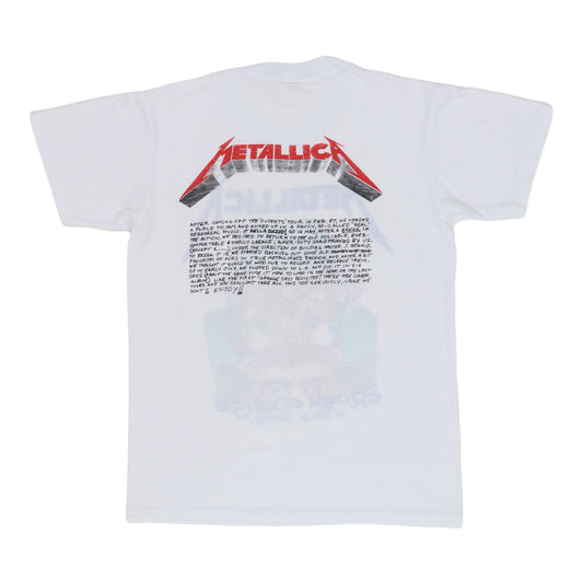 1987 Metallica Crash Course In Brain Surgery Shirt