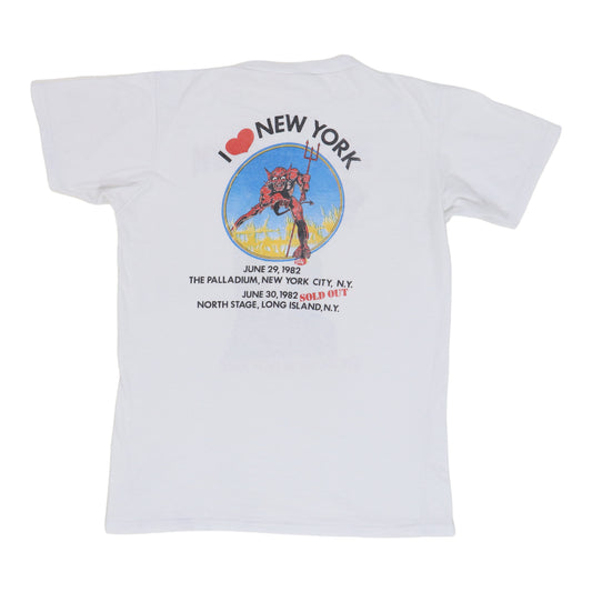 1982 Iron Maiden I Love New York Concert Shirt