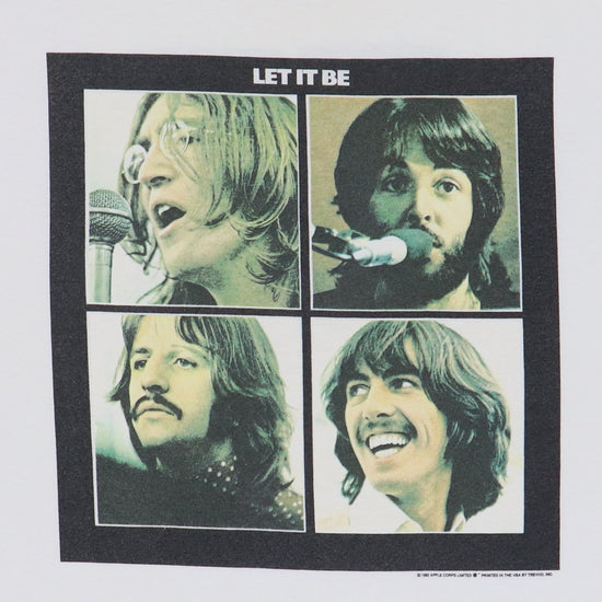 Vintage 1992 The Beatles Let It Be Shirt – WyCo Vintage