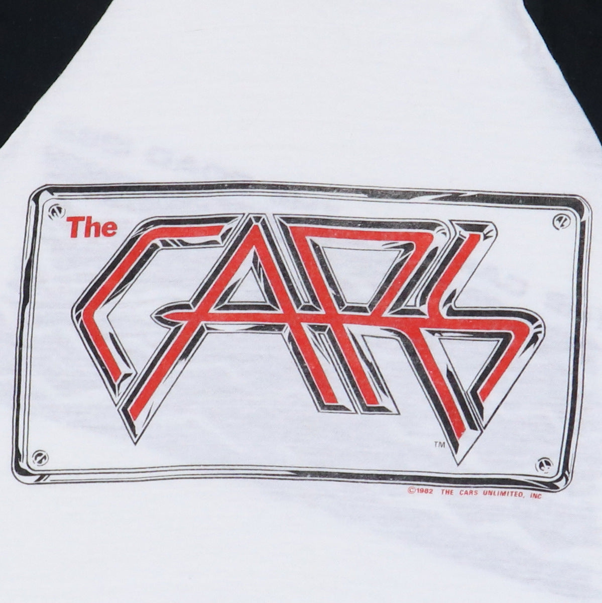 1982 The Cars On The Road Tour Jersey Shirt