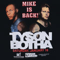 1999 Mike Is Back Tyson Vs Botha Fight Shirt