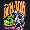 1990 Bon Jovi Christmas Benefit Concert Shirt