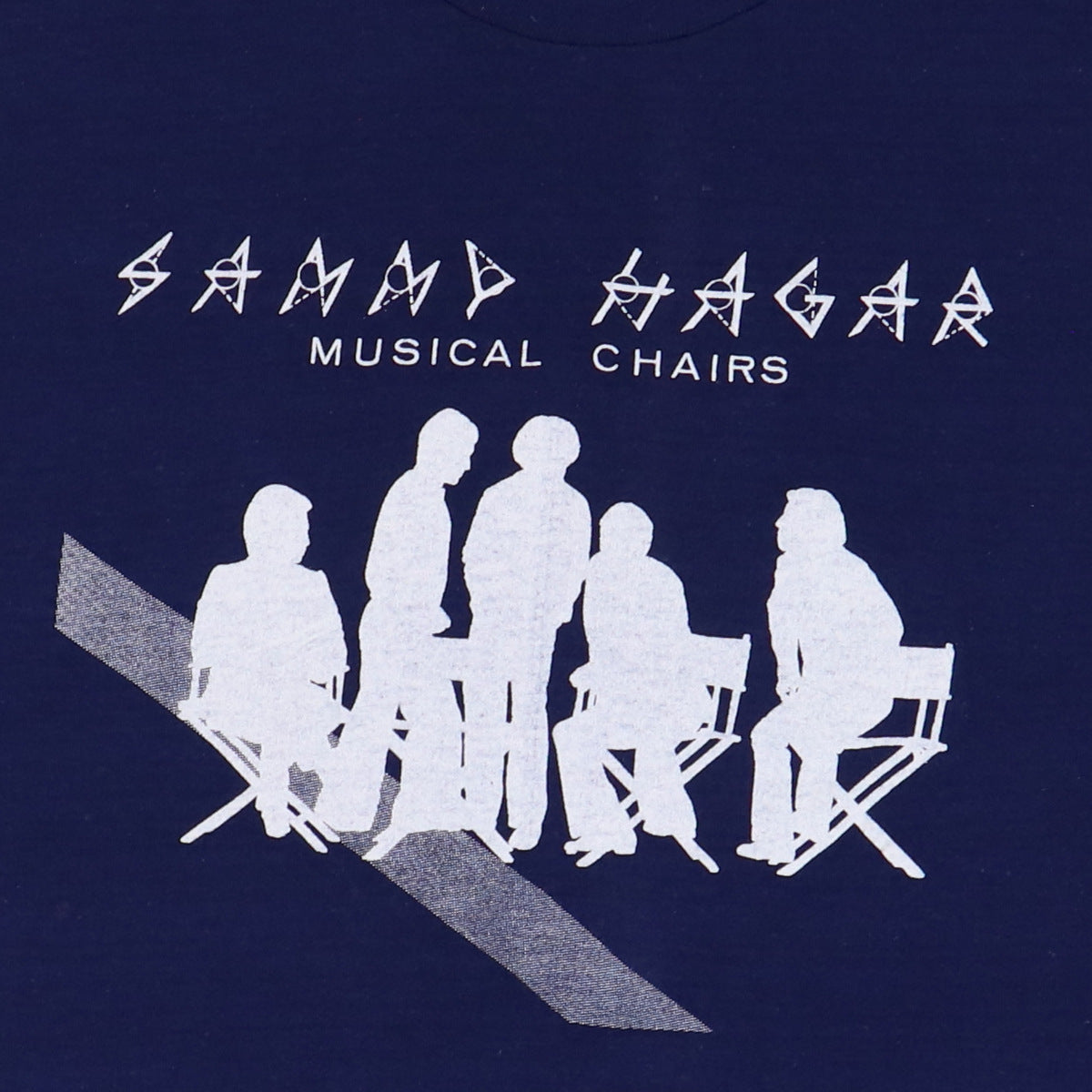 1977 Sammy Hagar Musical Chairs Promo Shirt
