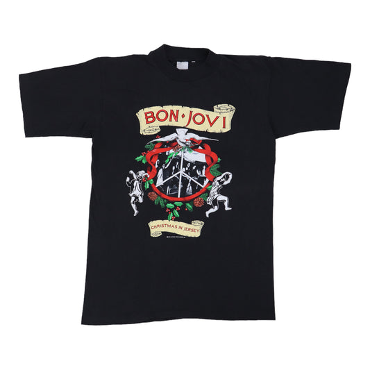1990 Bon Jovi Christmas Benefit Concert Shirt