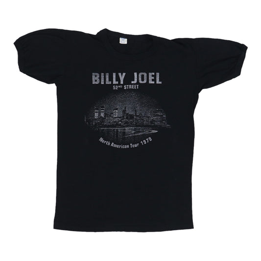 1978 Billy Joel 52nd Street American Tour Shirt