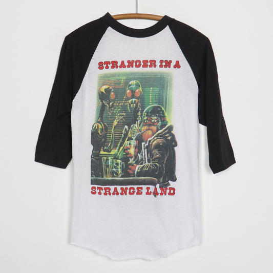 1987 Iron Maiden Stranger In A Strange Land Jersey Shirt