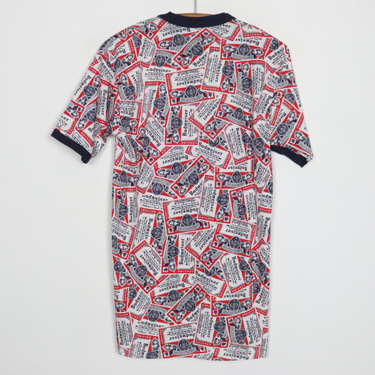 1970s Budweiser All Over Print Shirt
