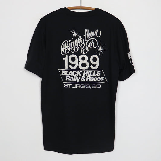 1989 Sturgis Motorcycle Rally Bigger Than Ever Shirt