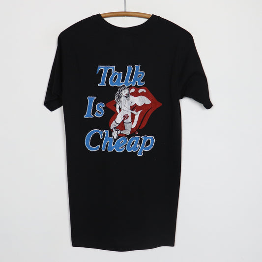 1988 Keith Richards Talk Is Cheap Shirt