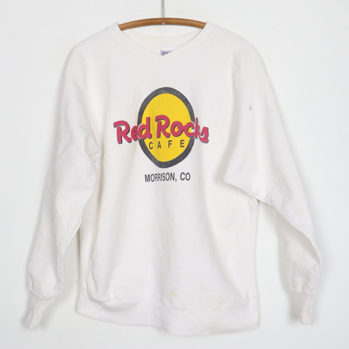 1991 Red Rocks Café Morrison Colorado Sweatshirt – WyCo Vintage