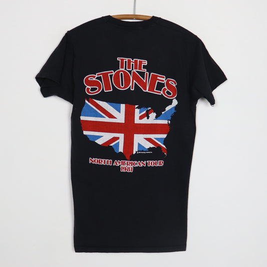 1981 Rolling Stones North American Tour Shirt
