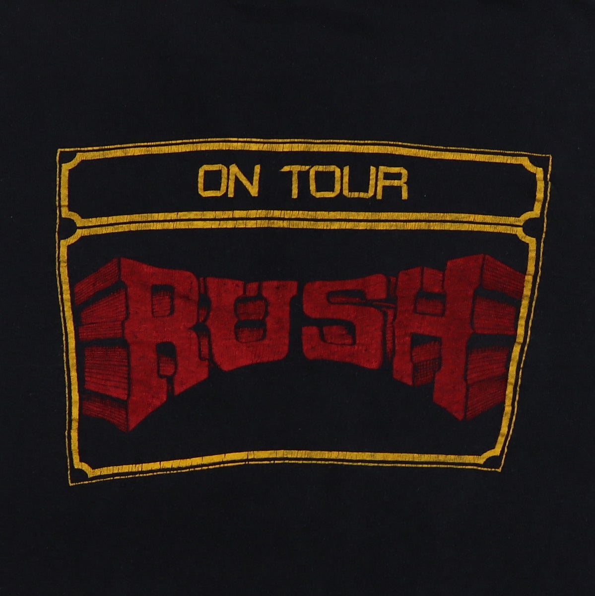 1970s Rush Tour Shirt
