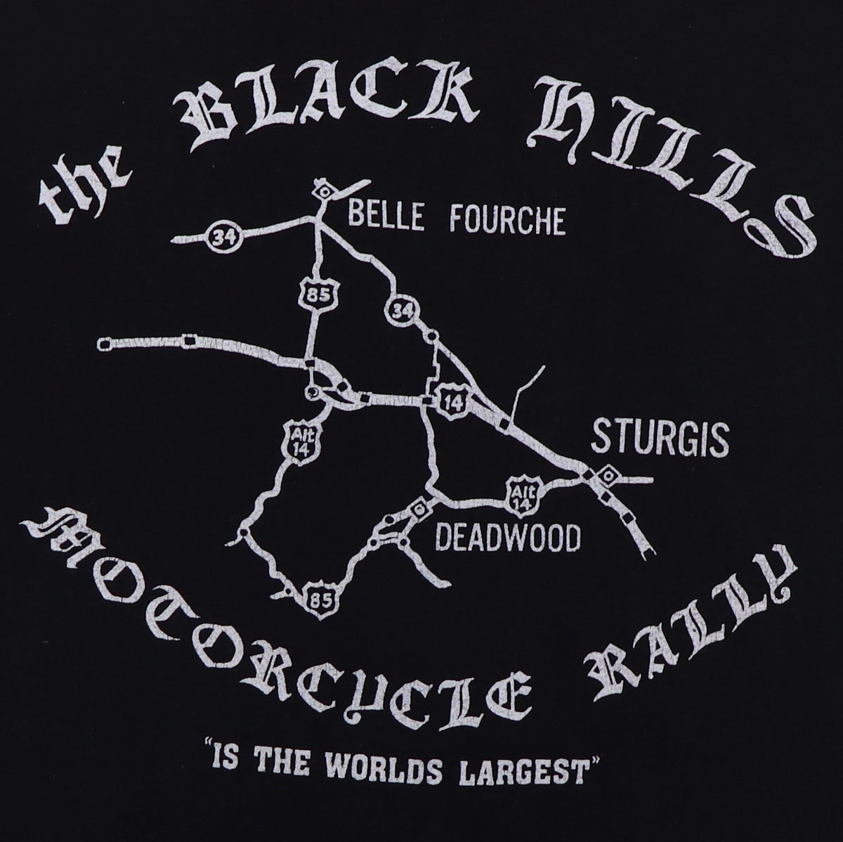 1984 Sturgis Black Hills Motorcycle Rally Shirt | WyCo Vintage