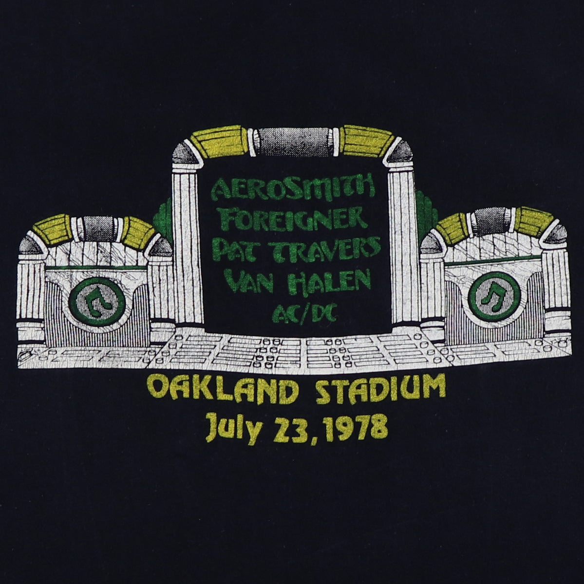 1978 Aerosmith Day On The Green Concert Shirt