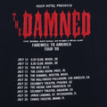 1989 The Damned Farewell To America Concert Shirt