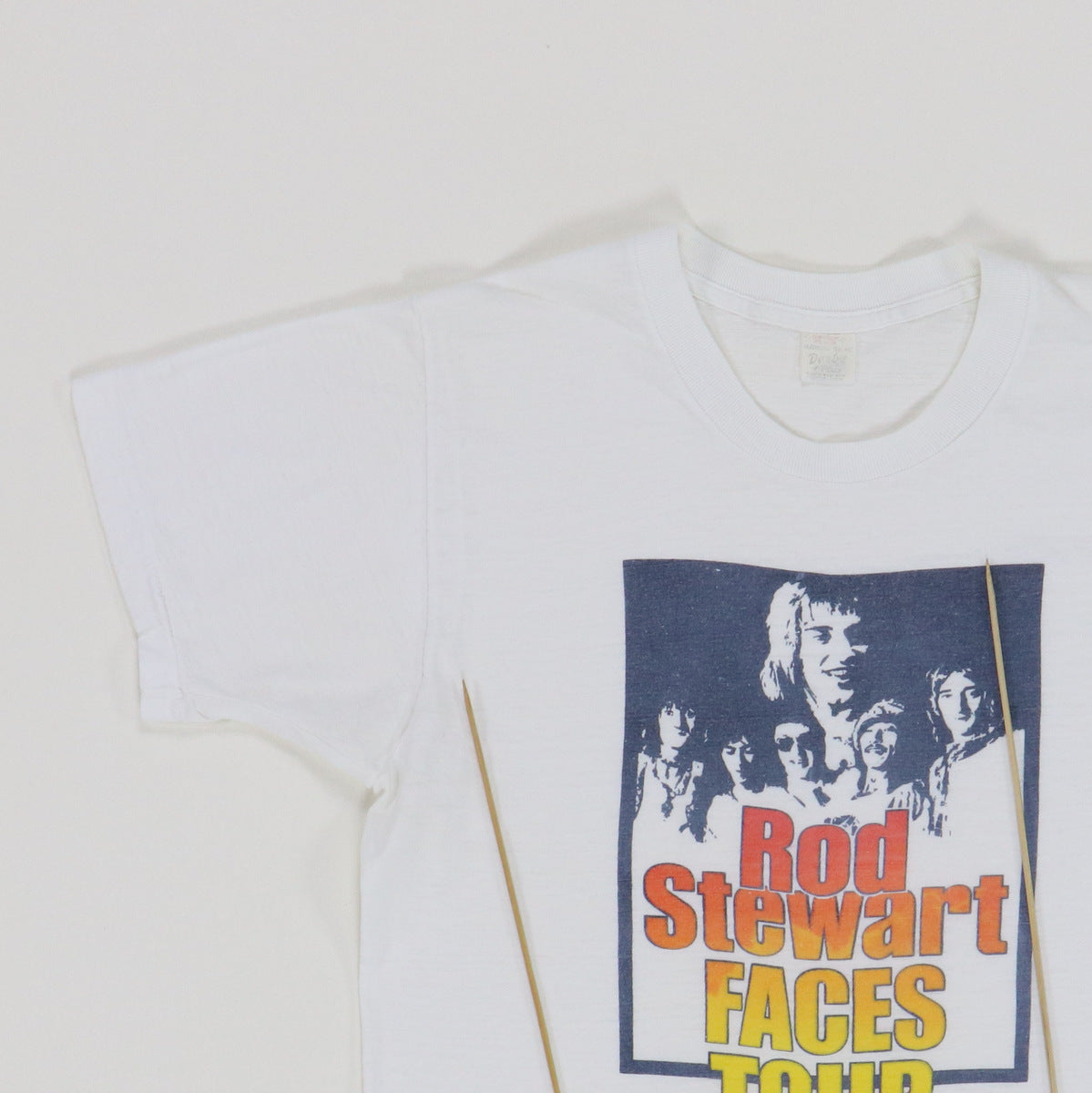 1975 Rod Stewart Faces Tour Shirt
