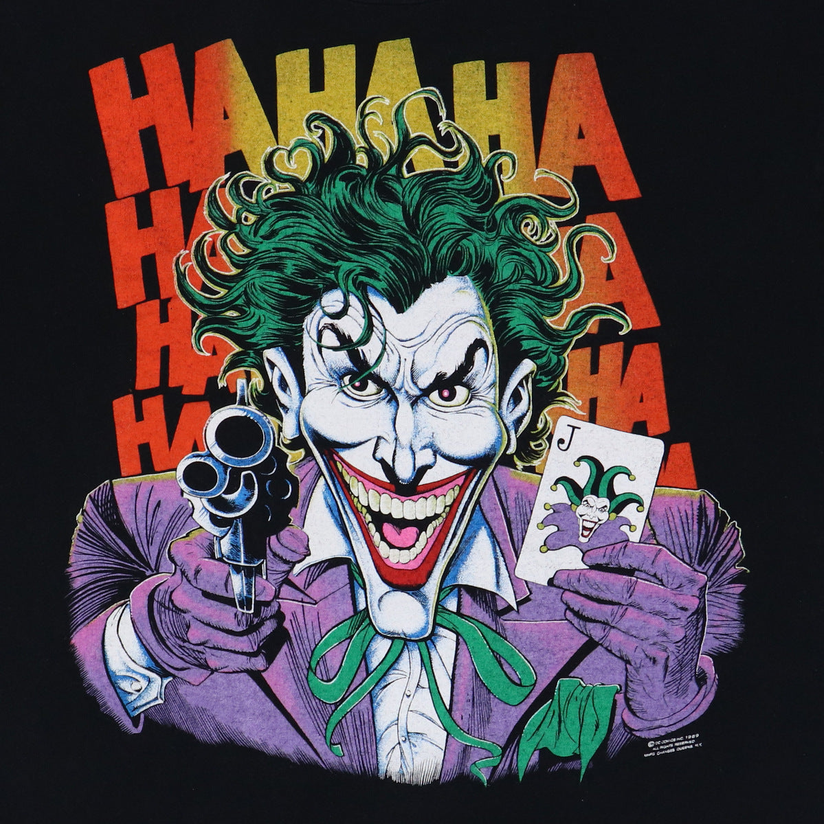 1989 The Joker Batman DC Comics Shirt
