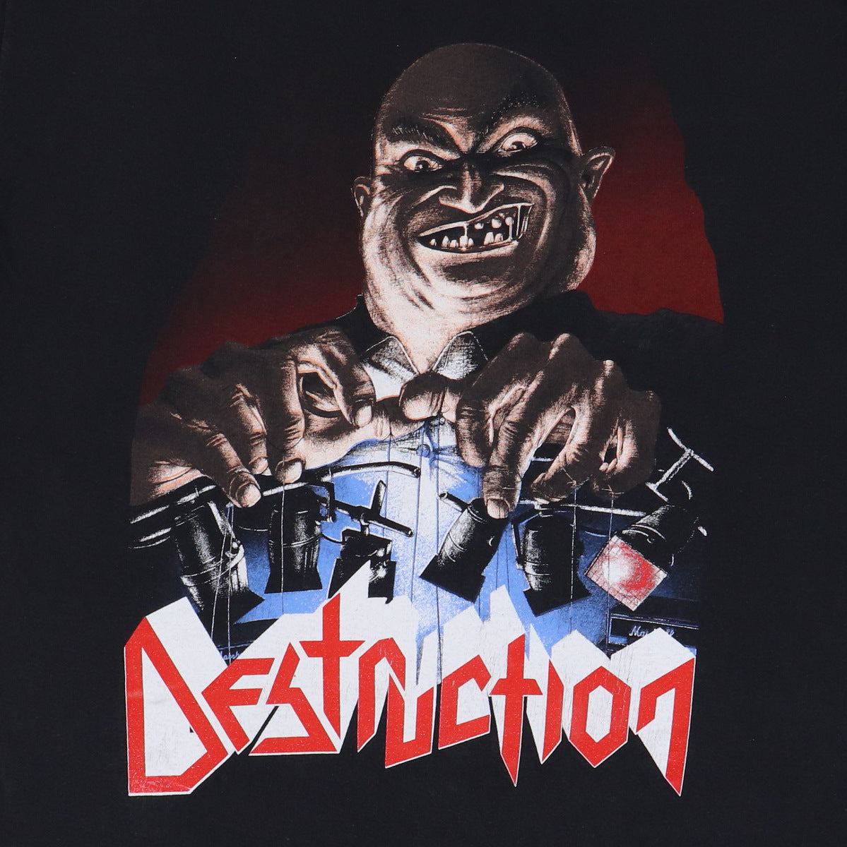 1989 Destruction Live Without Sense Tour Shirt | Authentic Vintage