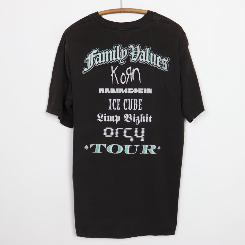 1998 Family Values Tour Shirt | Authentic Vintage Tee – WyCo Vintage