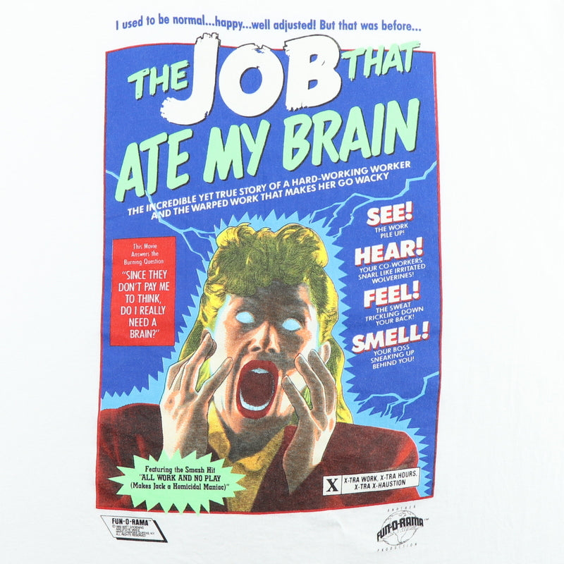 1989 The Job That Ate My Brain Matt Groening Shirt