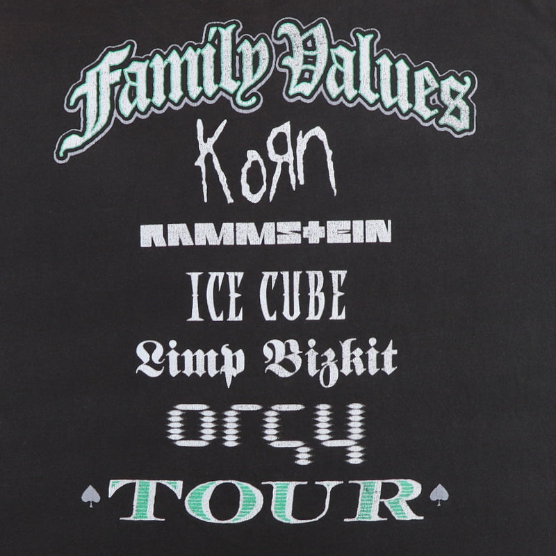 1998 Family Values Tour Shirt | Authentic Vintage Tee – WyCo Vintage