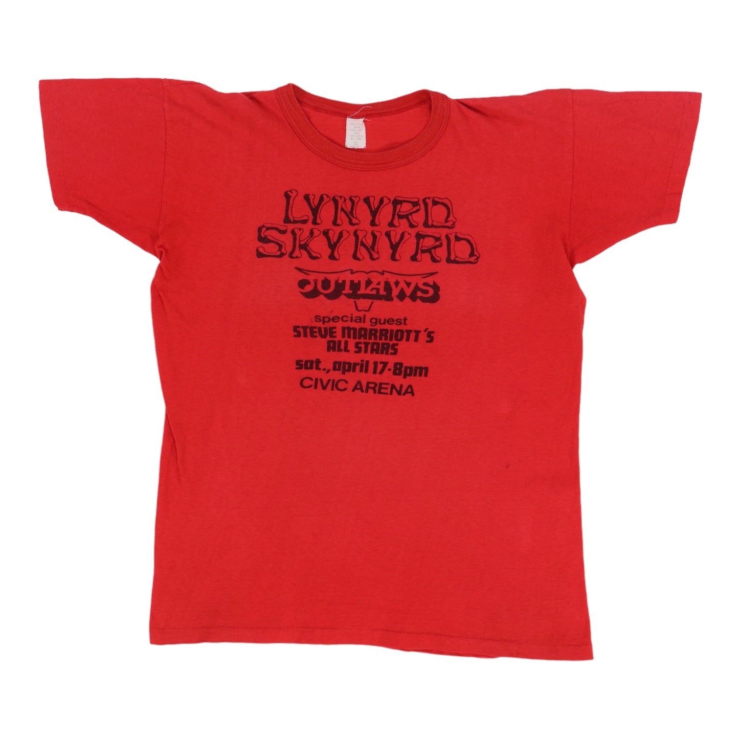 1976 Lynyrd Skynyrd Electric Factory Presents Crew Tour Shirt