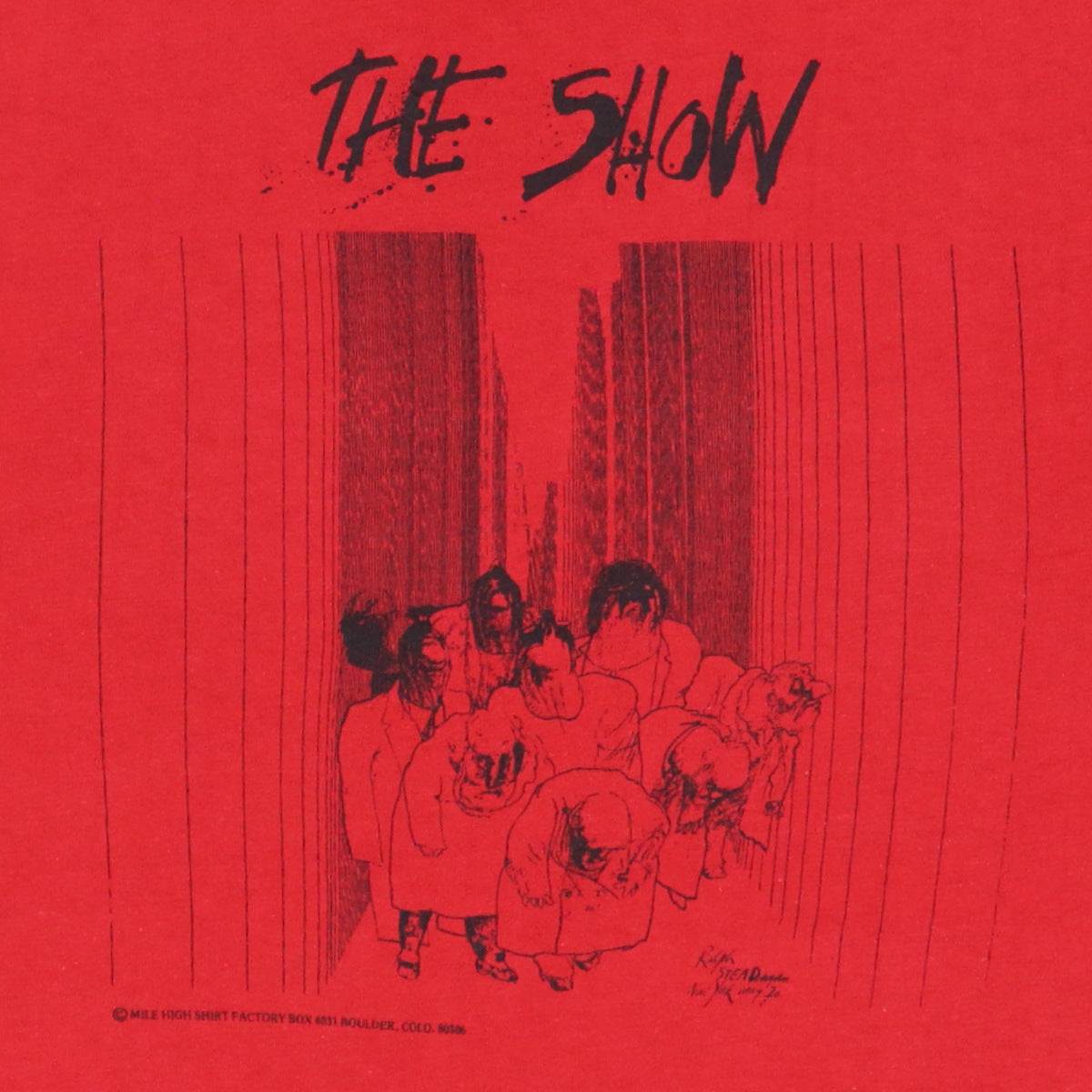 1970s The Show Ralph Steadman Shirt