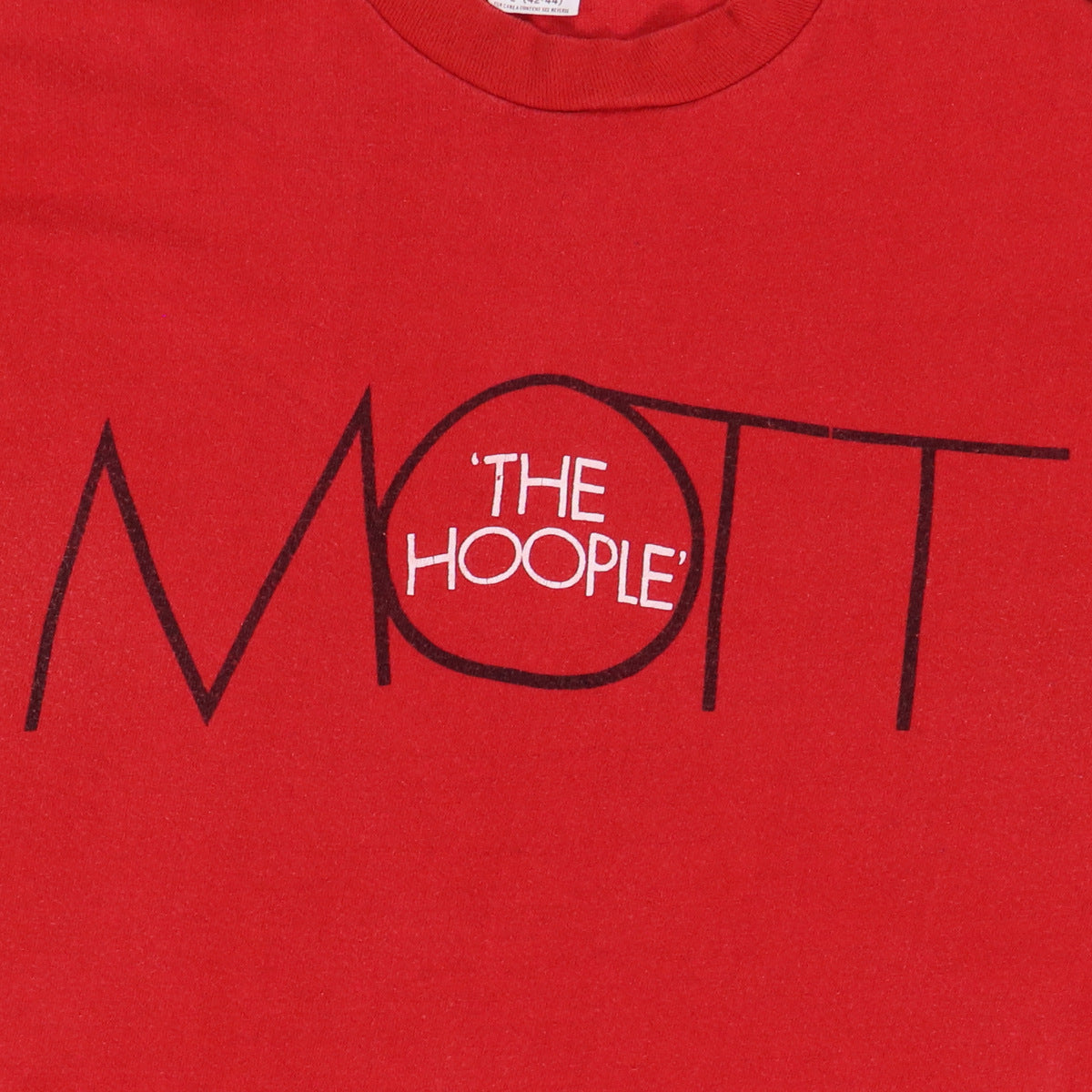 1974 Mott The Hoople Live Promo Shirt