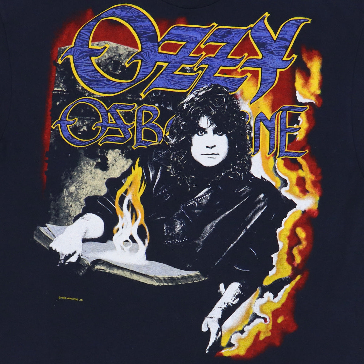1988 Ozzy Osbourne Checklist Shirt | Authentic Vintage Tee – WyCo