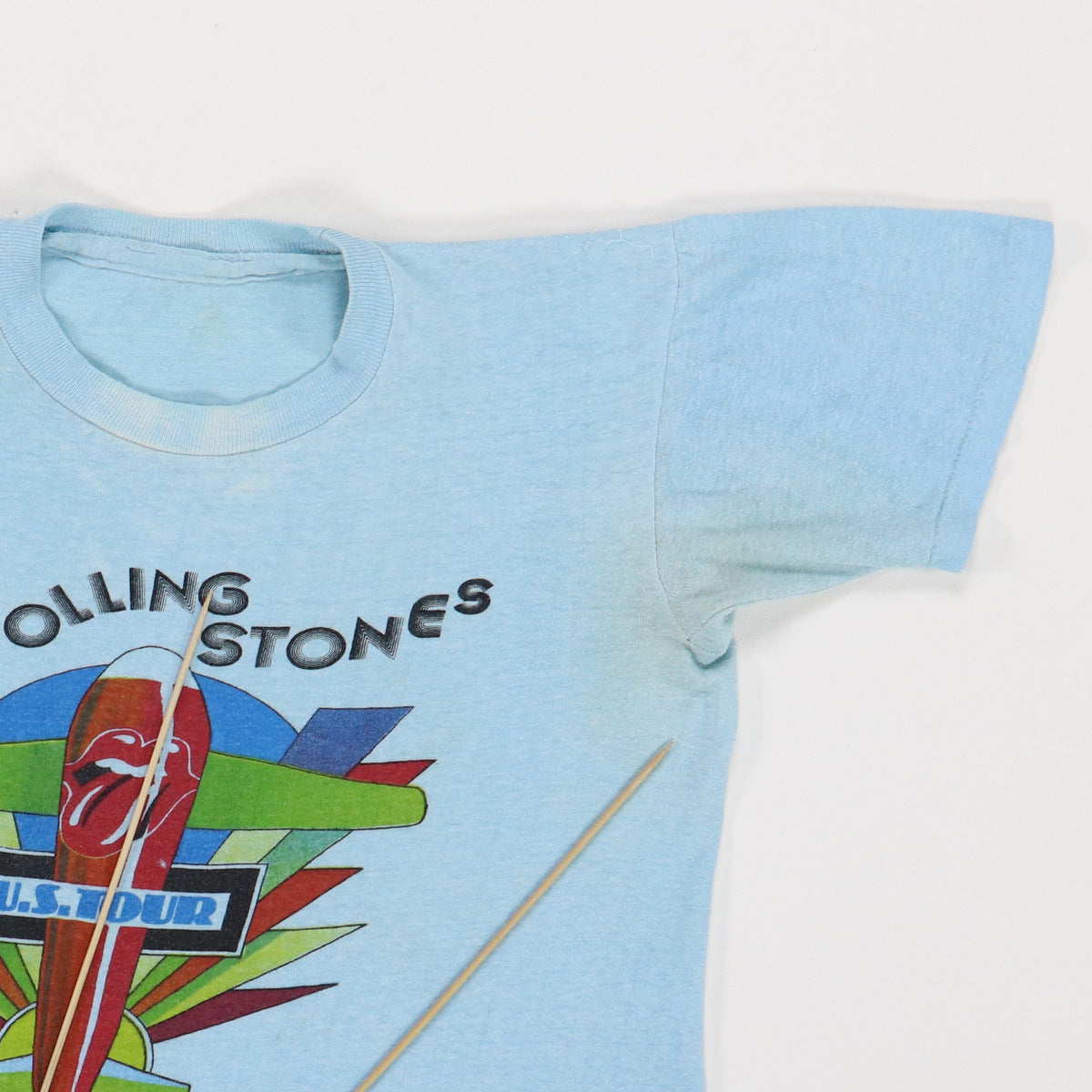 kranium øjenvipper hugge 1975 Rolling Stones US Tour Shirt – WyCo Vintage