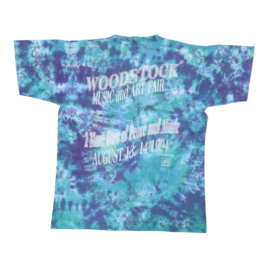 1994 Woodstock Concert Tie Dye Shirt