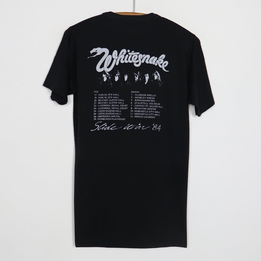1984 Whitesnake Slide It In Tour Shirt