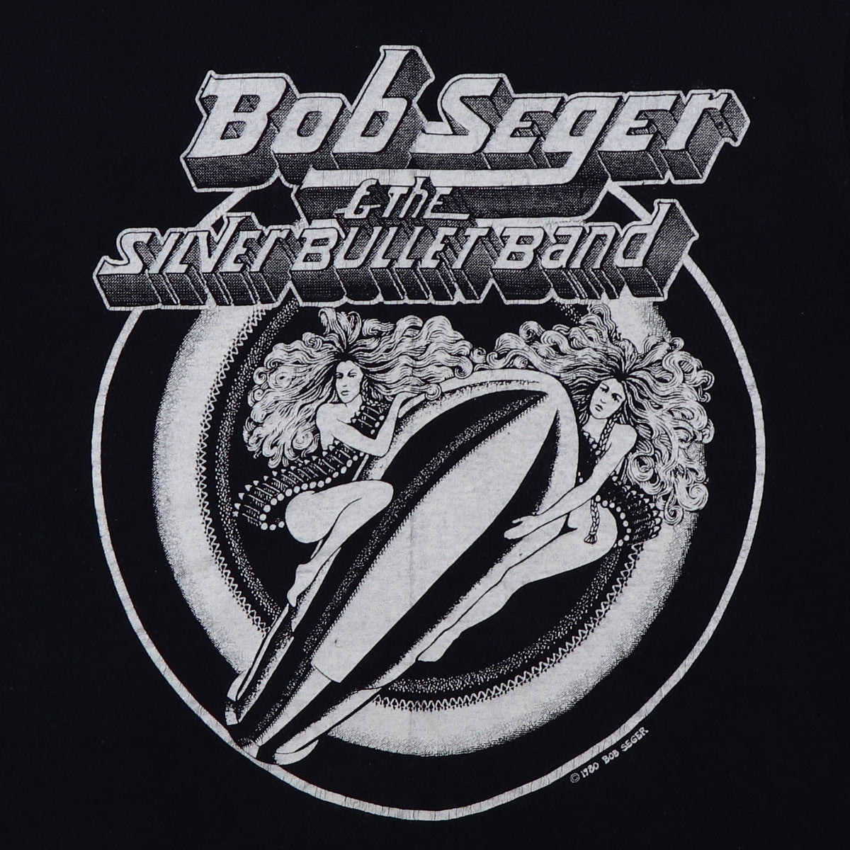 1980 Bob Seger Europe Tour Shirt