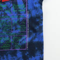 1994 Rolling Stones Black And Blue All Over Tie Dye Shirt