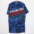 1994 Rolling Stones Black And Blue All Over Tie Dye Shirt