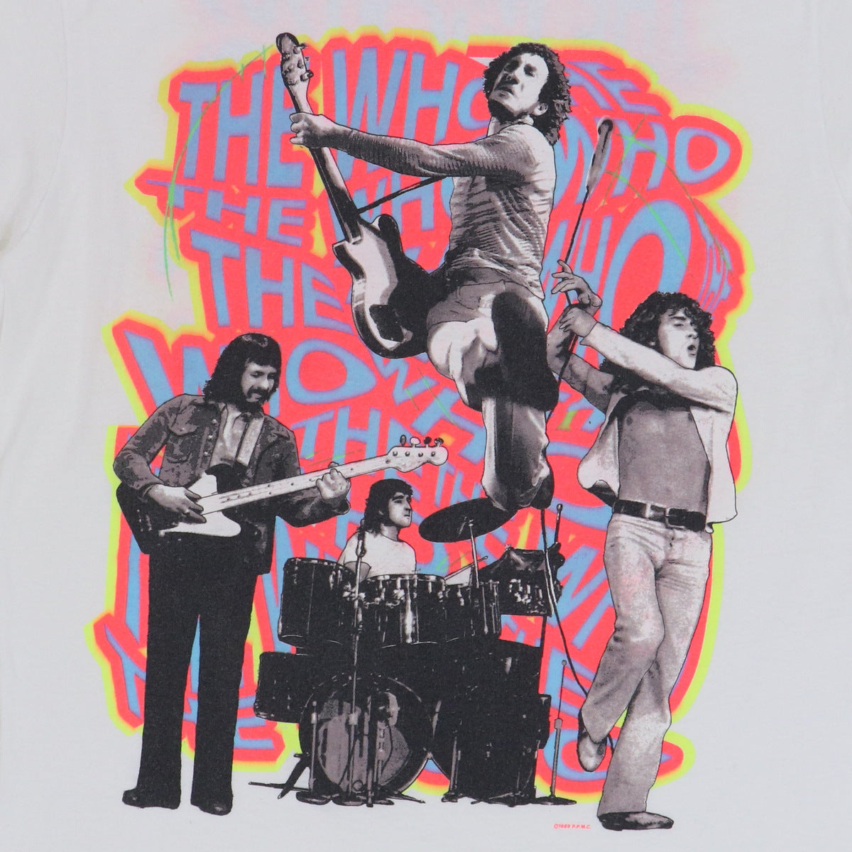 1989 The Who Shirt | Authentic Vintage Tee – WyCo Vintage