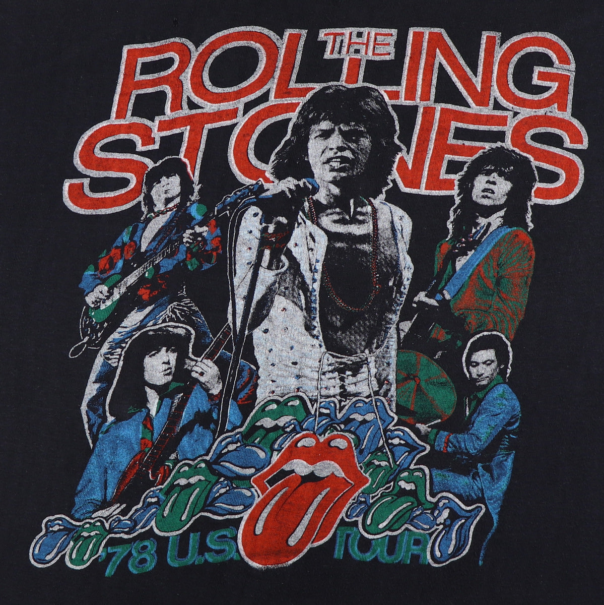 1978 Rolling Stones World Wide Tour Shirt