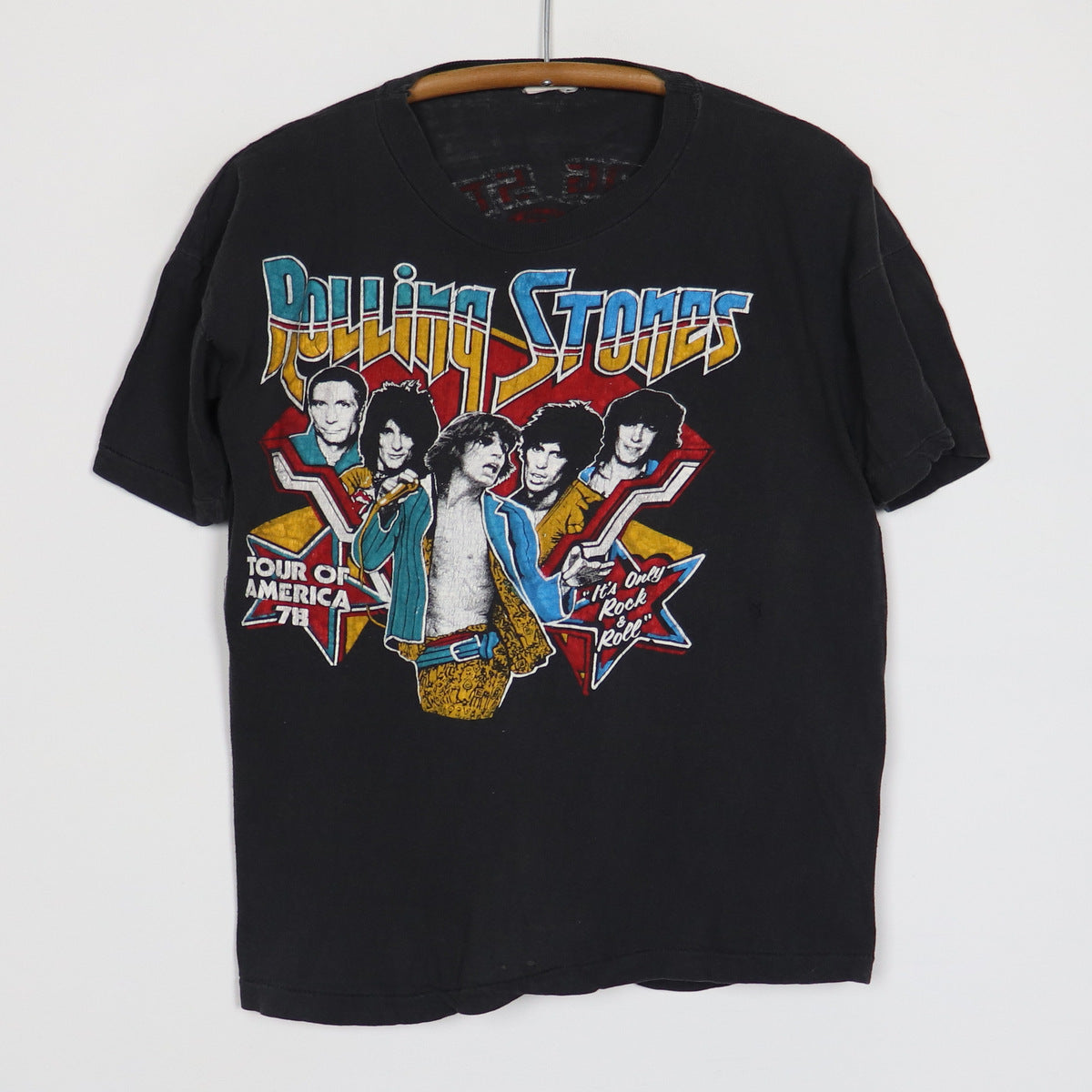 1978 Rolling Stones Tour Of North America Shirt