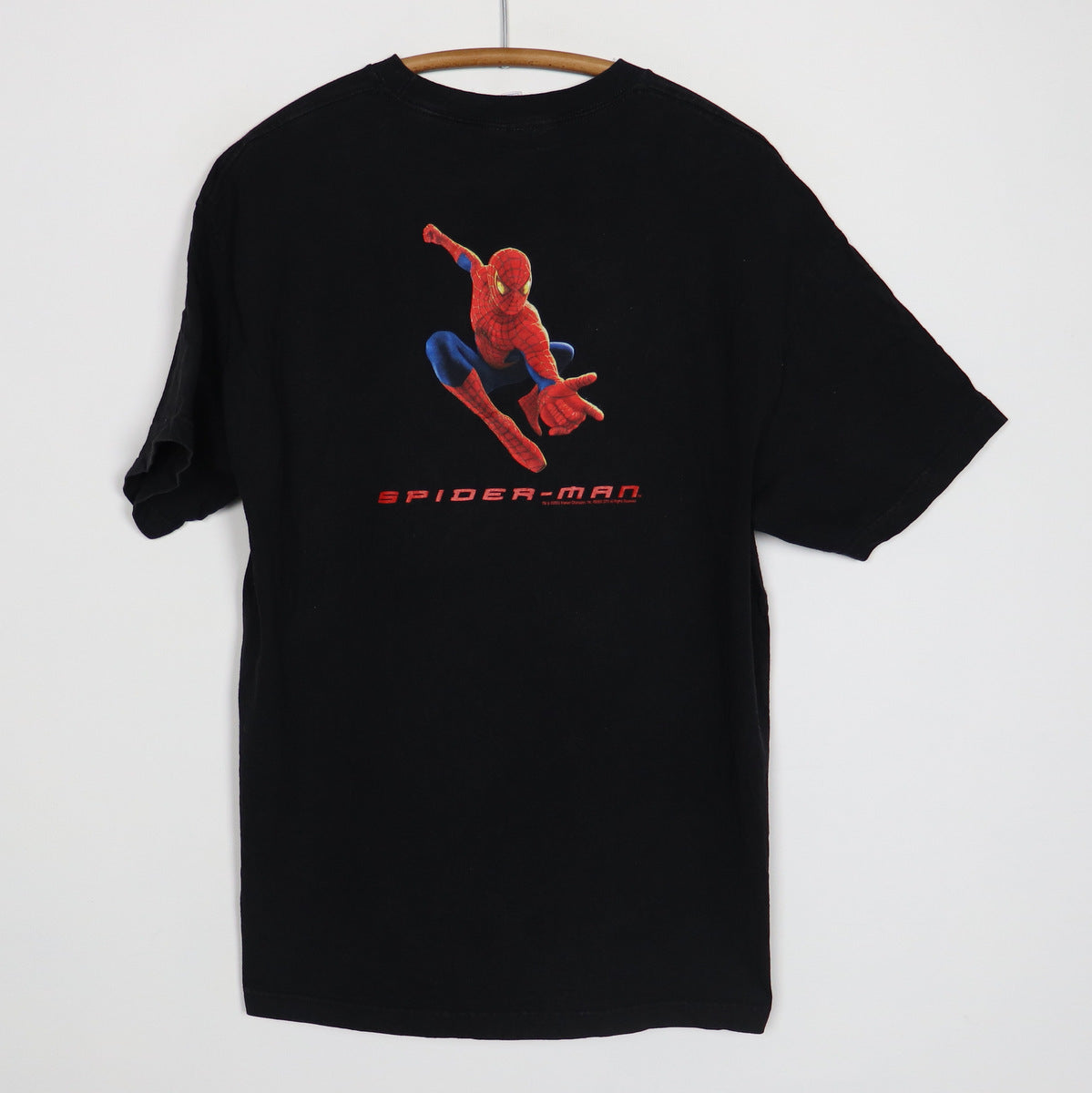 2002 Spider-Man Marvel Comics Movie Promo Shirt