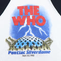 1982 The Who & The Clash Pontiac Silverdome Tour Jersey Shirt
