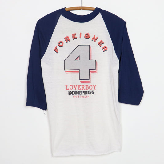 1982 Summer Strut Foreigner Concert Tour Jersey Shirt