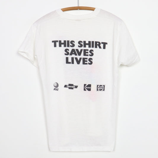 1985 Live Aid This Shirt Saves Lives Shirt